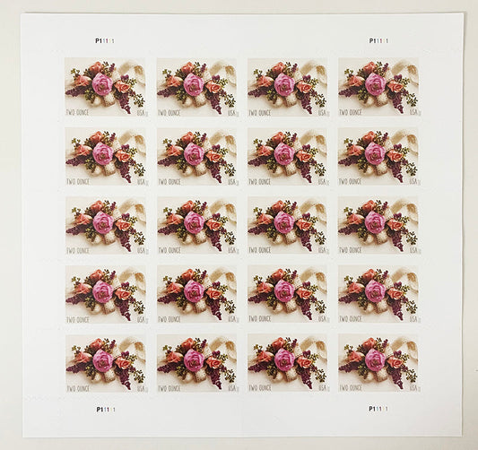 Garden Corsage Two Ounce Forever First Class Postage Stamps image 0